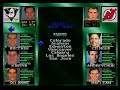 menus and gameplay footage from wayne gretzky's 3d hockey 98 for the nintendo 64.