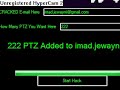 LOCKERZ PTZ GENERATOR HACK 12/09/09 YOU CHOOSE HOW MANY PTZ