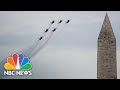   - Watch All The Military Flyovers From President Donald Trump's 'Salute To America' | NBC News
