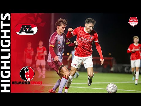 Jong AZ Alkmaar Zaanstreek 1-1 Helmond Sport 