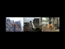 The destruction of a factory in Bilbao