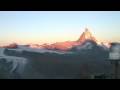 Zonsopkomst Matterhorn Zwitserland