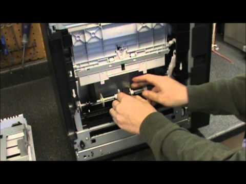 how to replace transfer belt hp cp2025