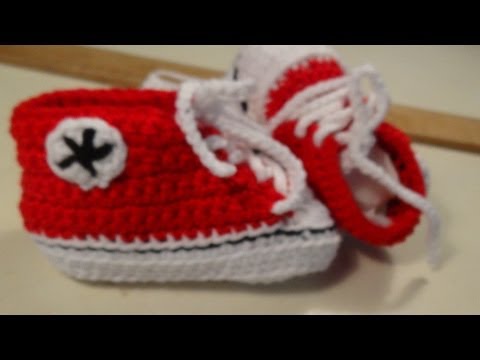 Βρεφικά παπουτσάκια σταράκια με βελονάκι!