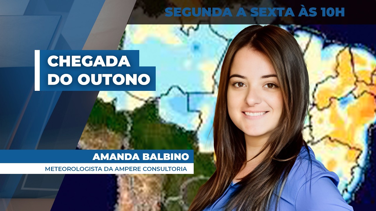 Semana será marcada por chuvas restritas ao centro-norte e chegada do outono