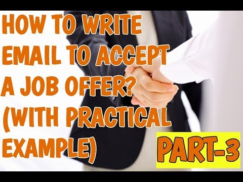 video-linktoworks-How to write email to Accept a JOB offer ? | 2020 |...