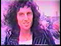 brian, freddie, john and roger record their personal messages for their fans in japan. lots of fooling around... they are all so cuuuute! lol!

**queen was in japan for the sheer japan attack tour- 05/01/1975 at budokan (tokyo, japan).