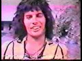 brian, freddie, john and roger record their personal messages for their fans in japan. lots of fooling around... they are all so cuuuute! lol!

**queen was in japan for the sheer japan attack tour- 05/01/1975 at budokan (tokyo, japan).