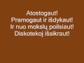 Eugenijus Ostapenko - Atostogaut. Lyrics, Zodziai video