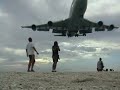 SXM - KLM Boeing 747 St Maarten Maho Beach