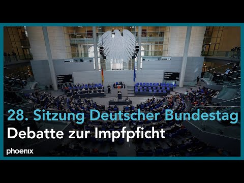 Deutscher Bundestag: Abstimmung über die Corona-Impfpf ...