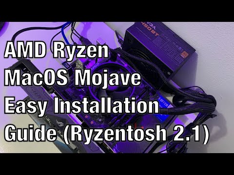 AMD Ryzen MacOS Mojave Easy Installation Guide (Ryzentosh 2.1)