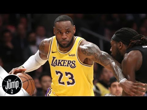 Video: Lakers are asking a lot of LeBron James by starting him at point guard - Marc J. Spears | The Jump