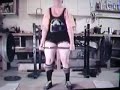 deadlift 300 pound for 3 reps just a belt