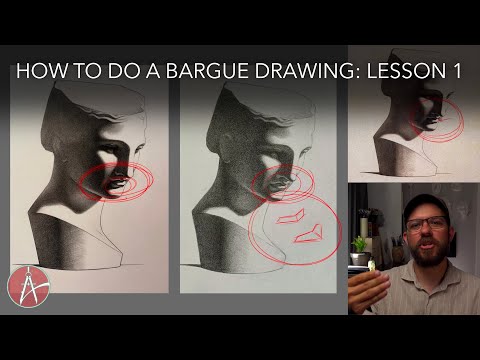 How to do a Bargue drawing: Lesson 1