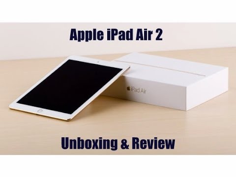 Apple iPad Air 2 First Unboxing & Review !