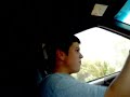 Chevy S10 drifting, with mustang