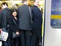 Melbourne Crowded Train Commute