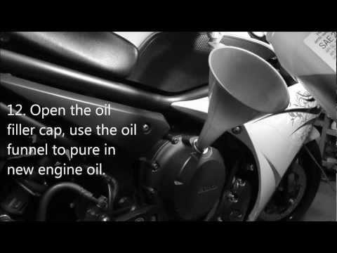 how to change a k&n oil filter