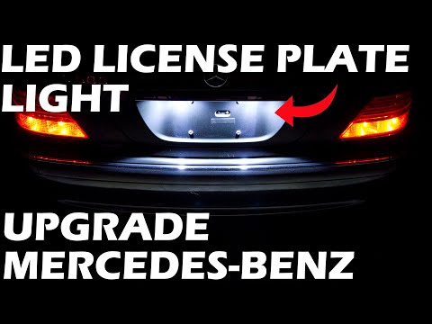 How To Install License Plate Lamps On Your Mercedes Benz S500