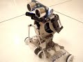 Penguin Robot Dances on Roller Skates