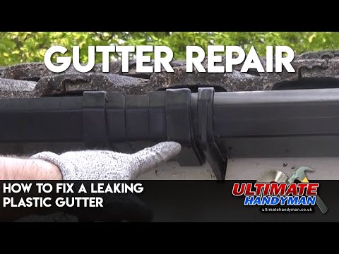how to patch gutter