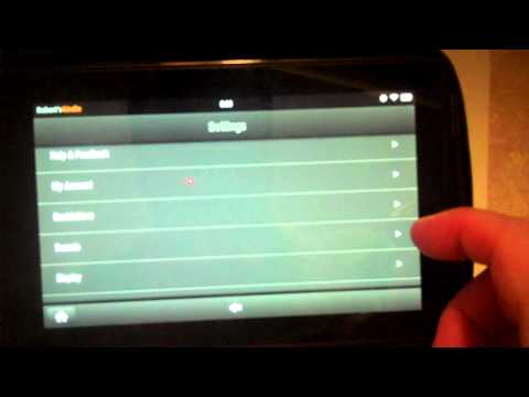 how to adjust volume on kindle fire