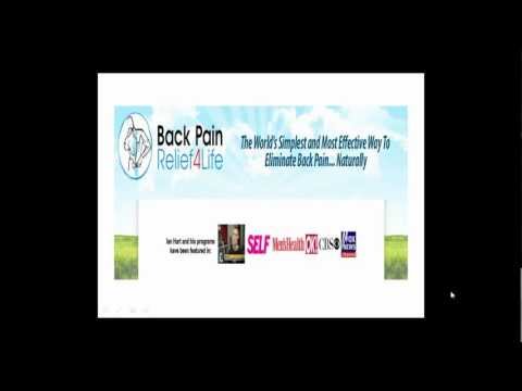 how to relieve back pain pdf