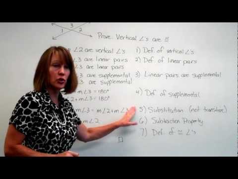 how to prove angles are congruent
