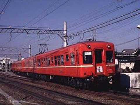 京成電車　青電と赤電