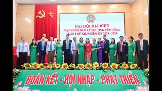 Đại hội Hội Nông dân xã Thượng Yên Công lần thứ XII, nhiệm kỳ 2023-2028