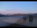 Sunset at Pranburi Dam Thailand