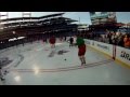 Mic'd Up: Martin Biron practices @ WC 2012