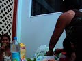 Lunch at Hinano Hotel in Raiatea - Funny!