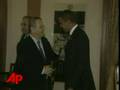 Raw Video: Obama Meets With Israeli Leaders