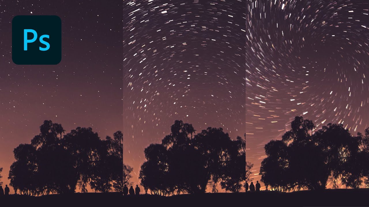An Easy Way to Make Star Trails in Photoshop