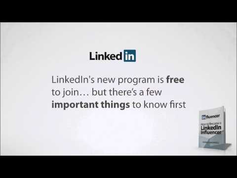 how to become a linkedin influencer