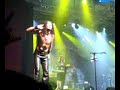 Dragonforce LIVE IN SINGAPORE- ZP Theart working the crowd!