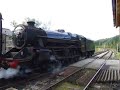Black five 45212 leaving Levisham