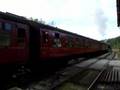 Black five 45212 leaving Levisham