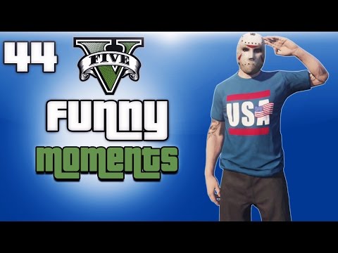 GTA 5 Online Funny Moments Ep. 44 (Flying Under Map Glitch) White Circle Easter egg!