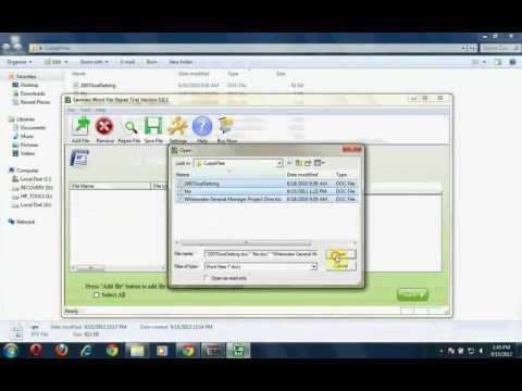 how to repair ppt corrupt file