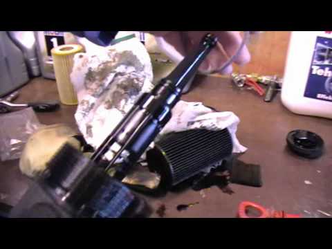 how to change oil on mercedes c class