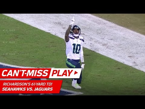 Video: Russell Wilson Avoids Sack & Bombs it to Paul Richardson for 61-Yd TD | Can't-Miss Play | NFL Wk 14