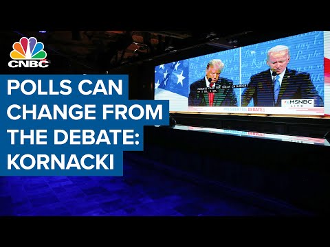 Polling can change based on the performance of the last presidential debate: Steve Kornacki