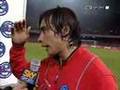 Napoli-Fiorentina 2-0 + intervista finale a Lavezzi 19/03/08