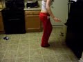 Erica Doing the Moon Walk