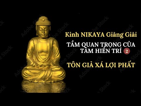 Kinh NIKAYA Giảng Giải - Tầm Quan Trọng Của Tâm Hiền Trí 2 - Tôn Giả Xá Lợi Phất