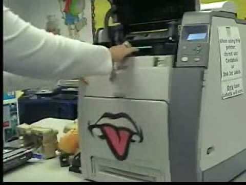 how to replace fuser kit on hp 4700