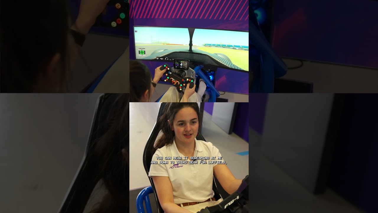POV: you’re getting a Silverstone masterclass from Abbi Pulling | F1 ACADEMY